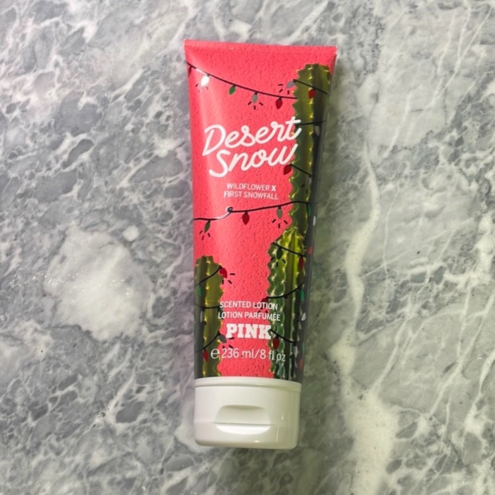 New Victorias Secret Pink Body Lotion Desert Snow